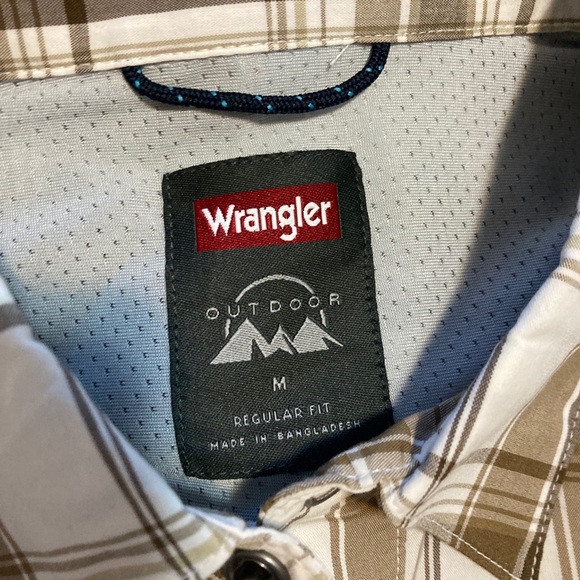 Wrangler plaid button shirt - Picture 2 of 2